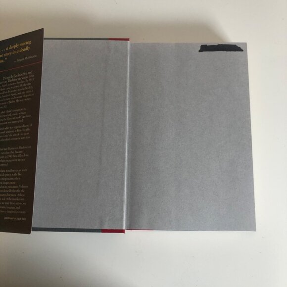 Love Letters From Cell 92 Correspondence Bonhoeffer Wedemeyer 1943-45 Hardcover - Picture 8 of 8